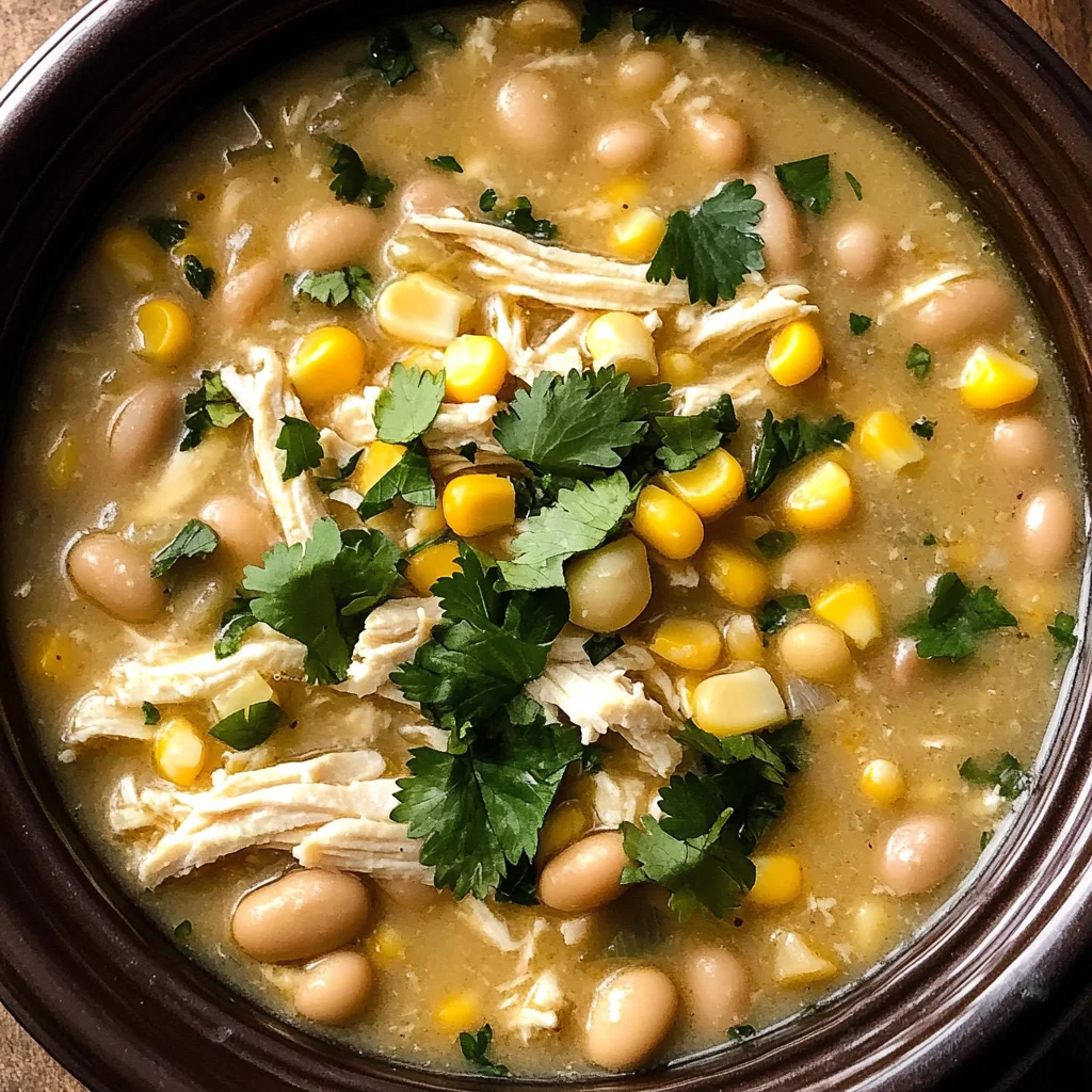 Crockpot White Chicken Chili: The Ultimate Creamy Comfort Food