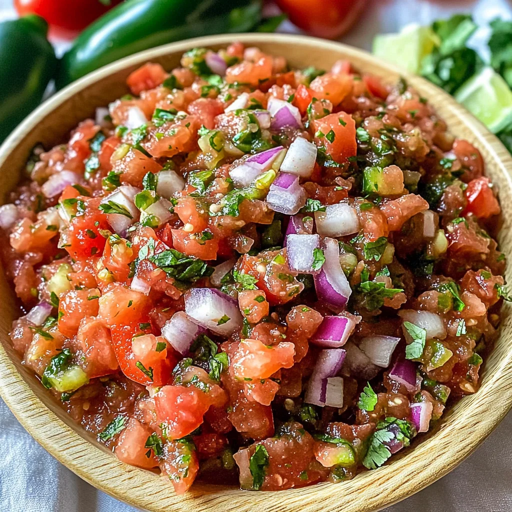 Delicious Homemade Salsa in Five Minutes!
