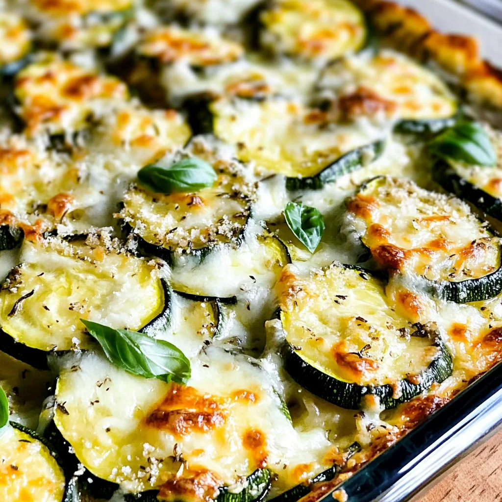 Easy Cheesy Zucchini Bake