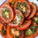 Easy Marinated Tomatoes