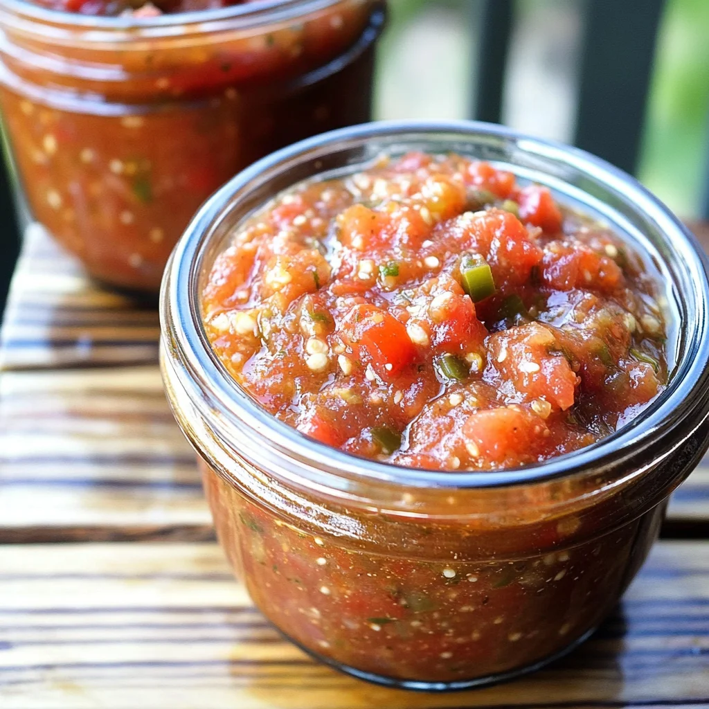 Easy Smoked Salsa
