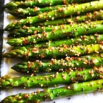 "Everything" Roasted Asparagus