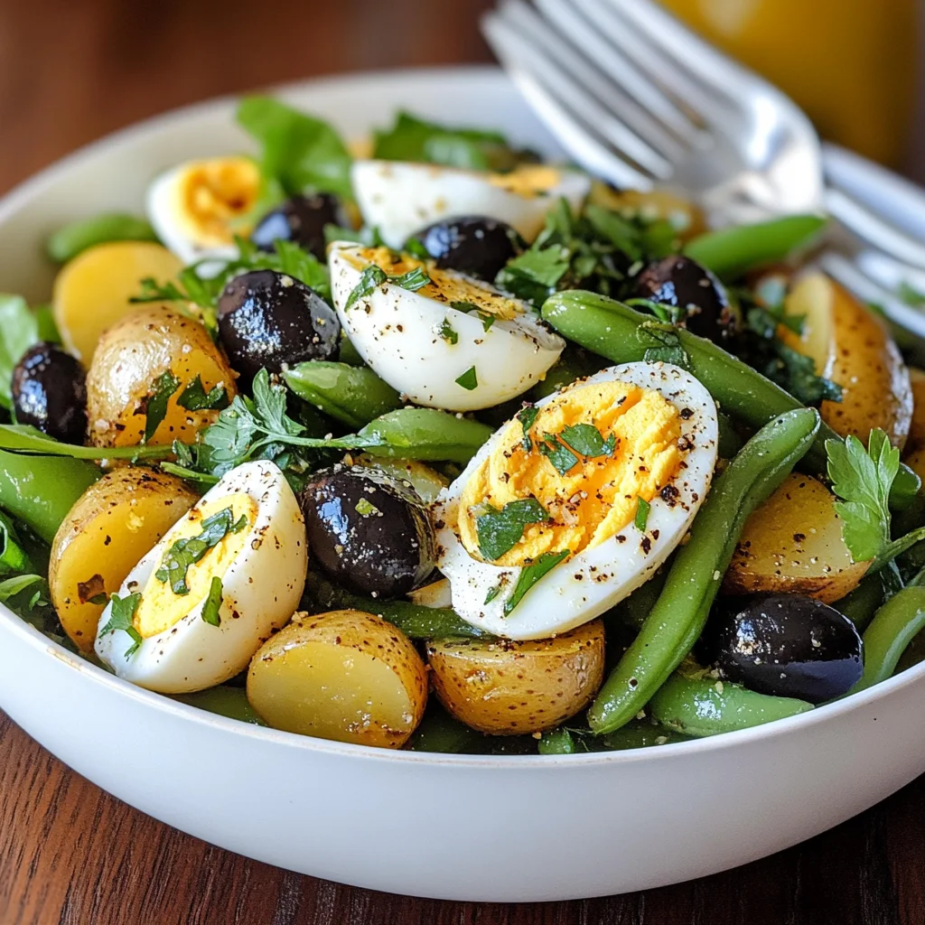 French-Style Potato and Green Bean Salad