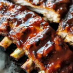 Grilled Ribs Recipe (ribs on the grill)