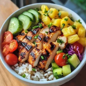 Hawaiian Chicken Bowl