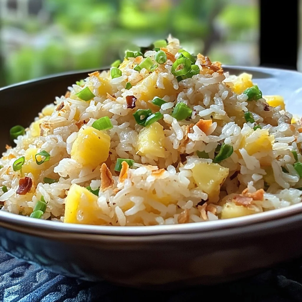 Hawaiian Luau Rice