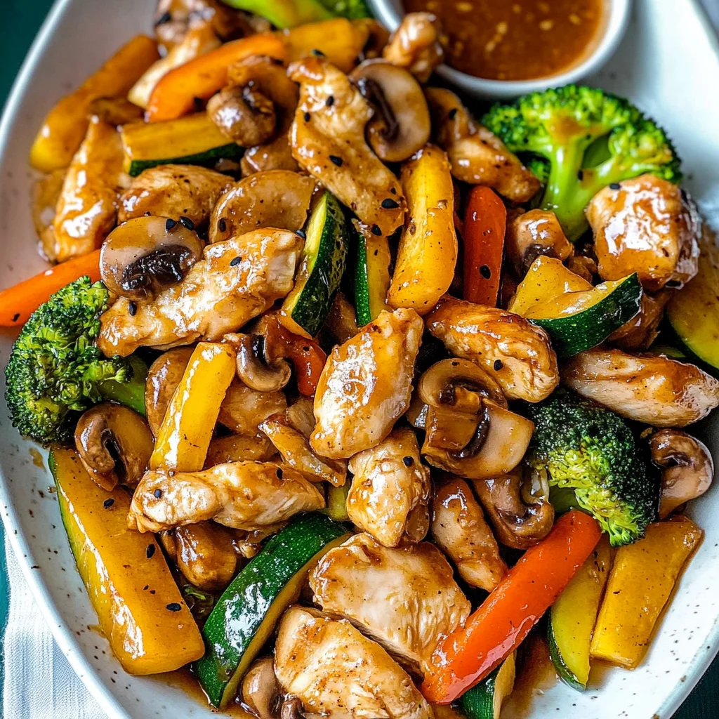 Hibachi Chicken & Vegetables