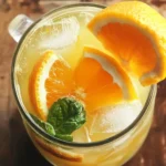 Iced Orange Ginger Green Tea
