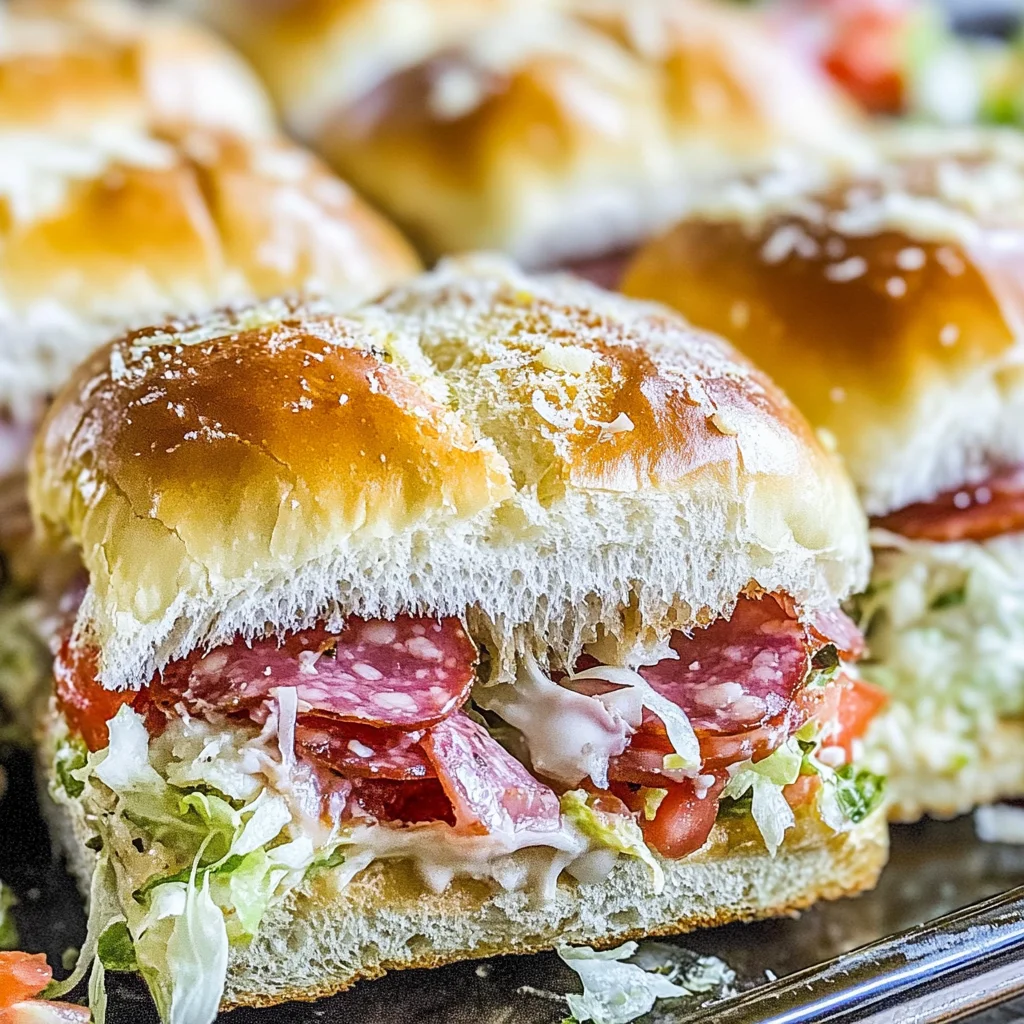 Italian Grinder Sliders