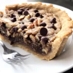 Keto Chocolate Chip Cookie Pie