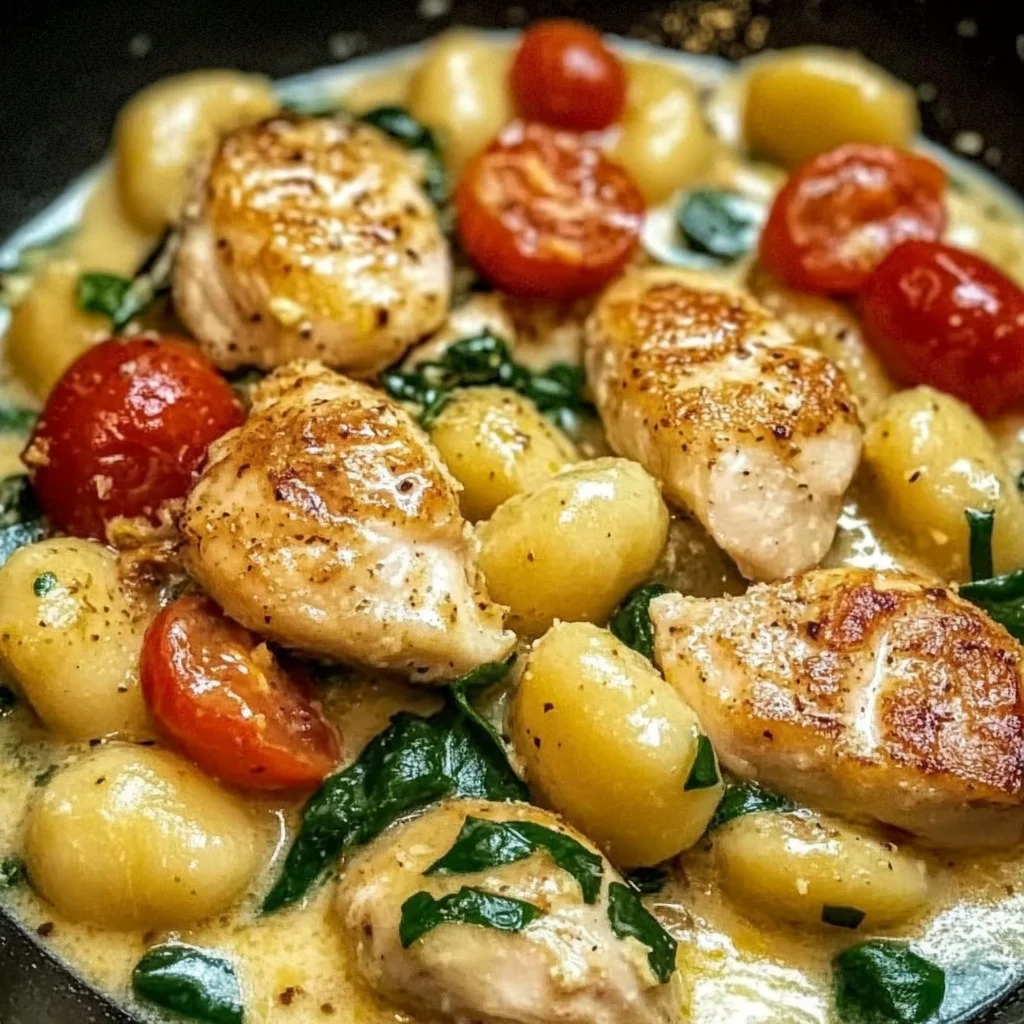 Lemon Chicken Gnocchi: Creamy One-Pot Dinner Delight