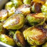Oven Roasted Brussels Sprouts (Crispy & Easy)