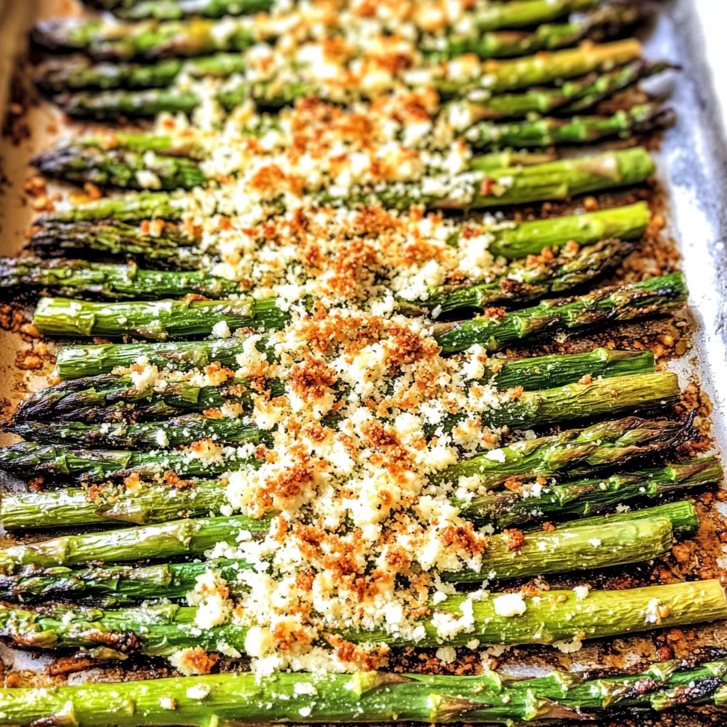 Parmesan Roasted Asparagus Recipe