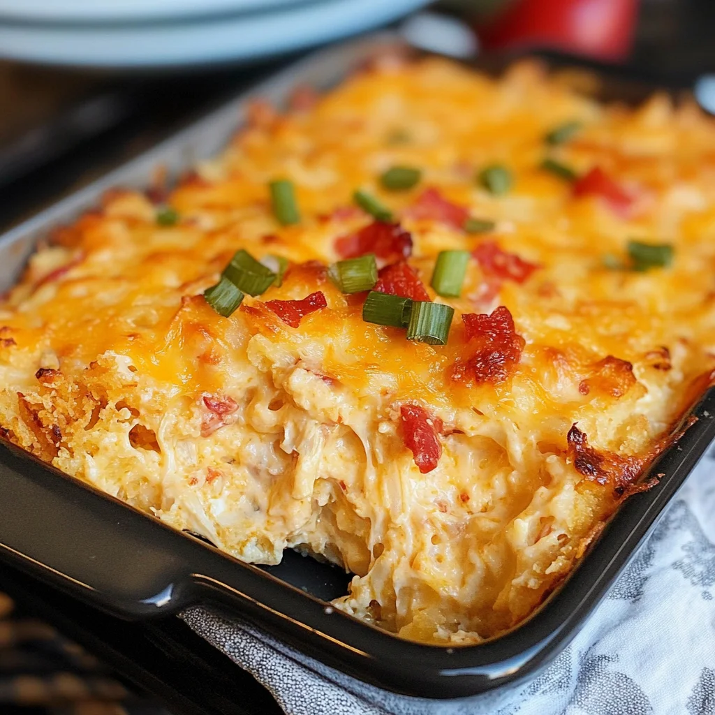 Pimento Cheese Hash Brown Casserole