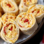 Pimento Cheese Pinwheel Sandwiches