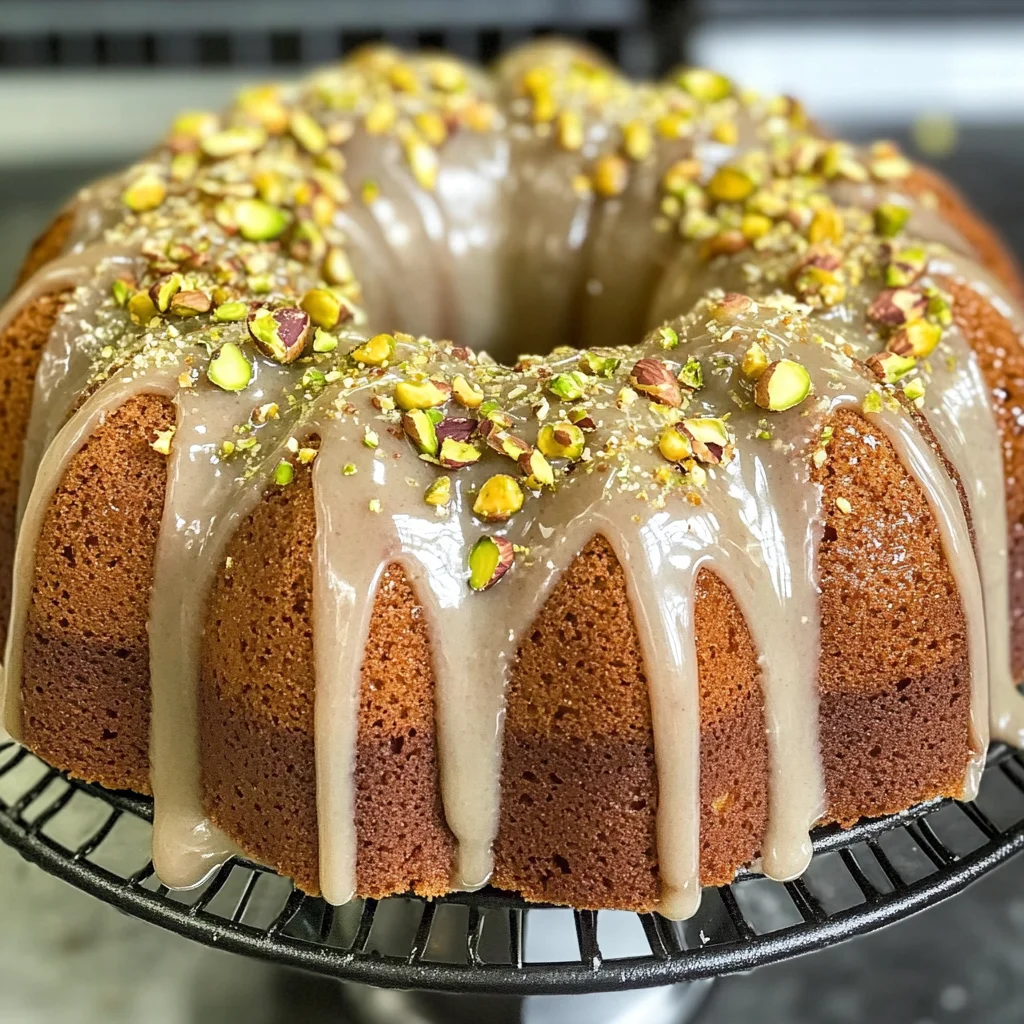 Pistachio Bundt Cake