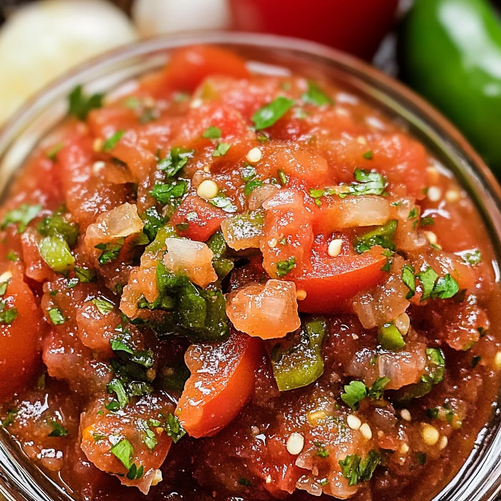 Restaurant Style Salsa
