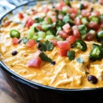 Slow Cooker Chicken Nacho Dip