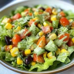 Southwestern Chopped Salad with Cilantro-Lime Dressing