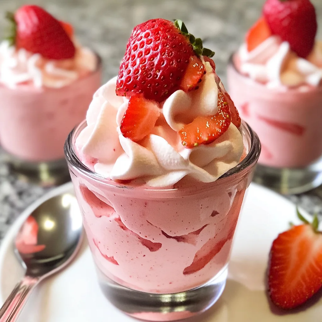 Strawberry Mousse