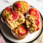 Strawberry Oatmeal Muffins