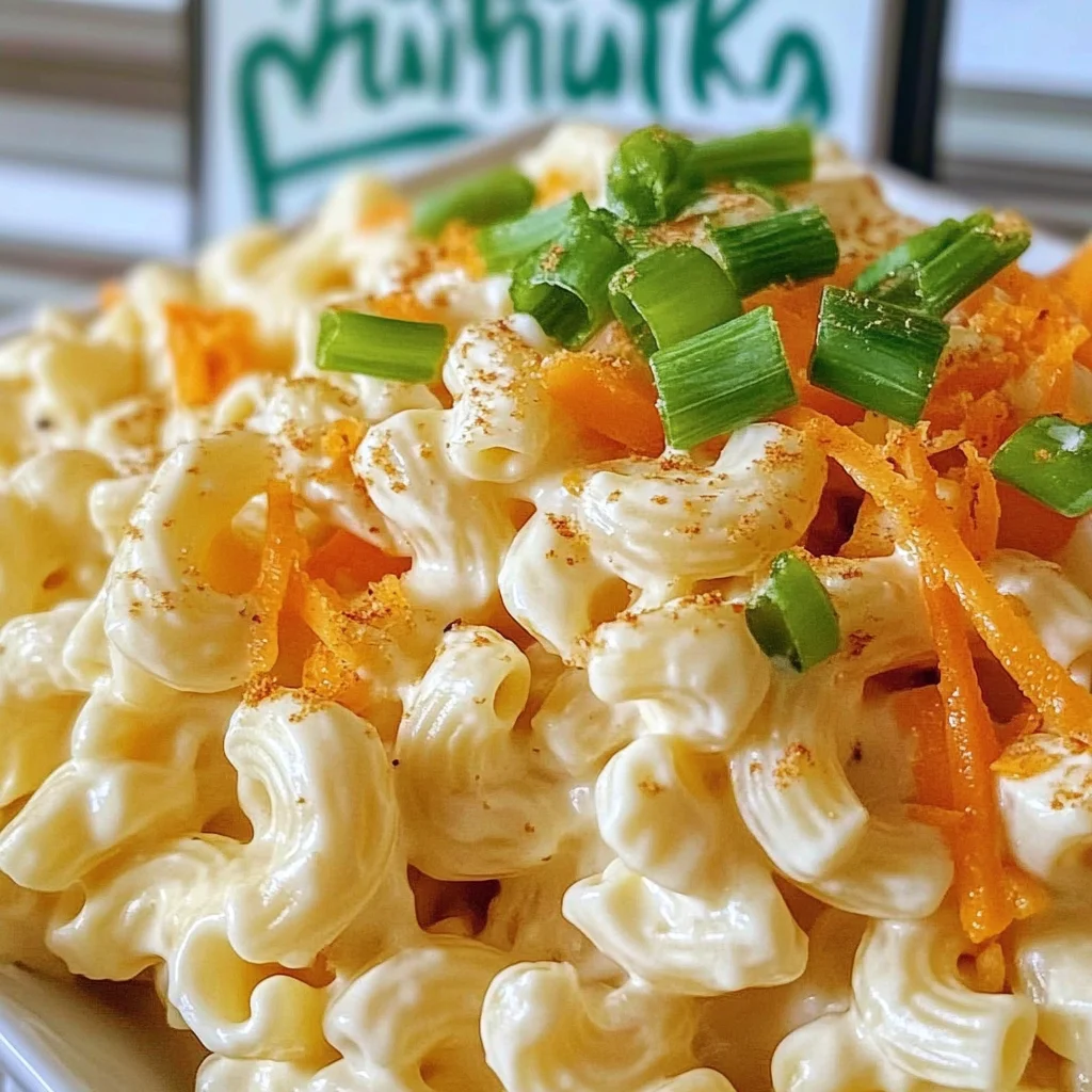 Traditional Hawaiian Macaroni Salad