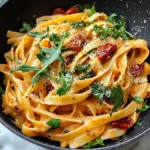 Vegan Creamy Sun Dried Tomato Pasta Recipe