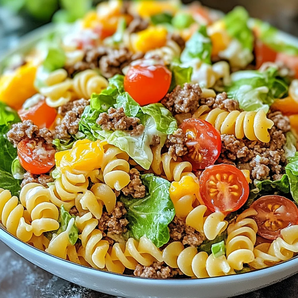 Big Mac Pasta Salad - Everyone's New Favorite Summer Dish