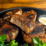 Blackened Pork Chops on the Blackstone