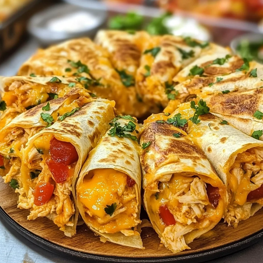 Blooming Quesadilla Ring