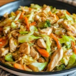 Cabbage Stir Fry with Chicken