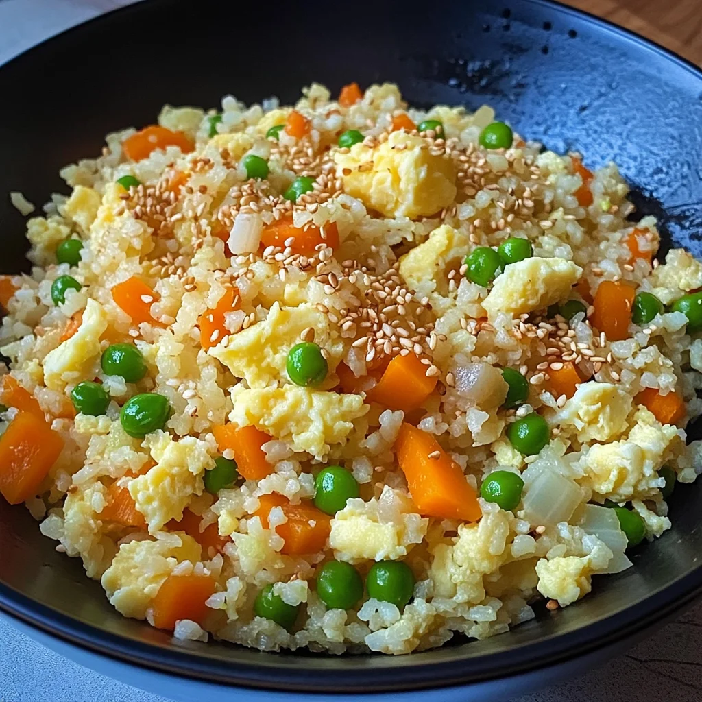 Cauliflower Fried Rice (Healthy & Low Carb Dinner)