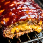 Cheesy BBQ Smoked Meatloaf