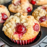 Cherry Cobbler Muffins
