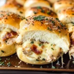 Chicken Bacon Ranch Sliders