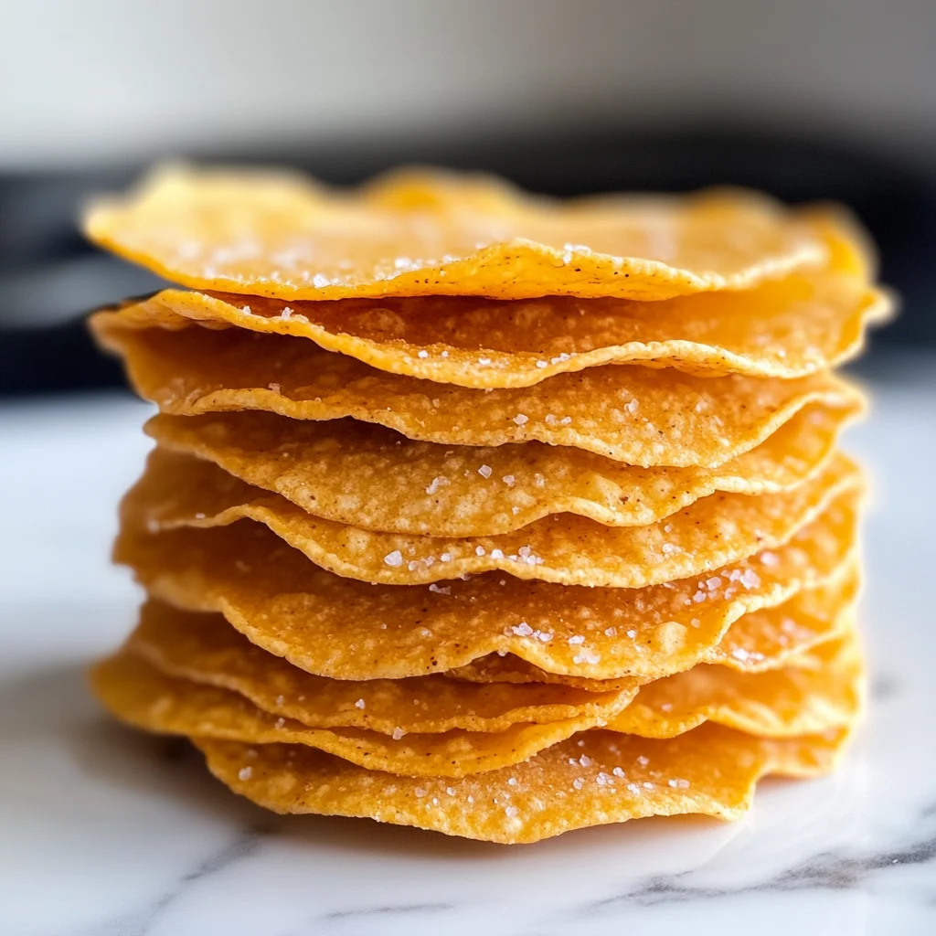 Crispy Baked Tostada Shells