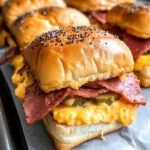 Fried Bologna Sliders with Pickle Dijonnaise