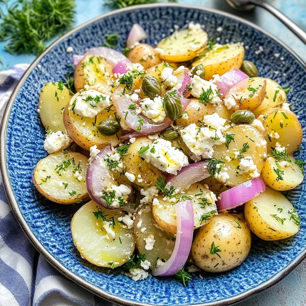 Greek potato salad