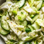 Healthy Napa Cabbage Salad