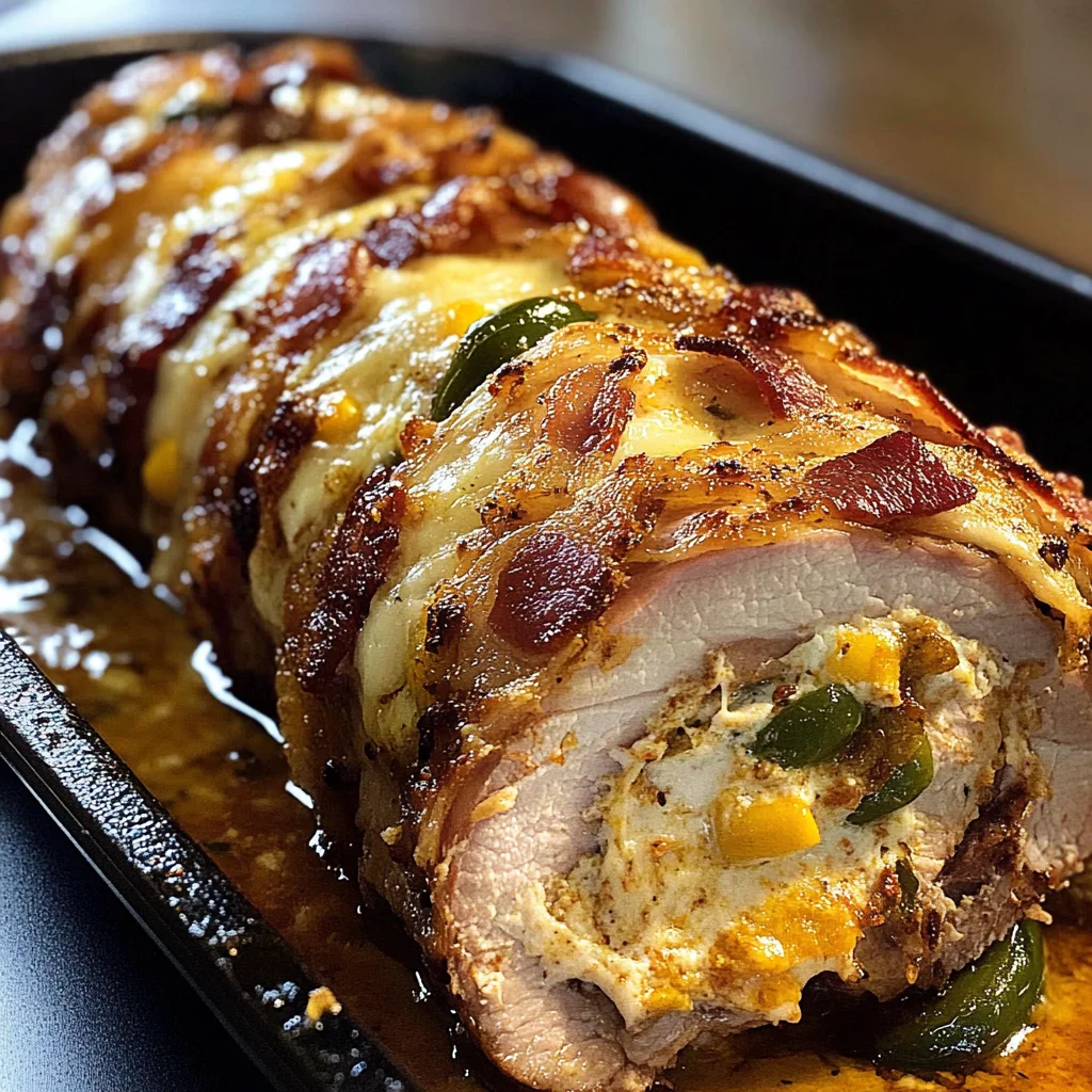 Jalapeno Popper Pork Loin