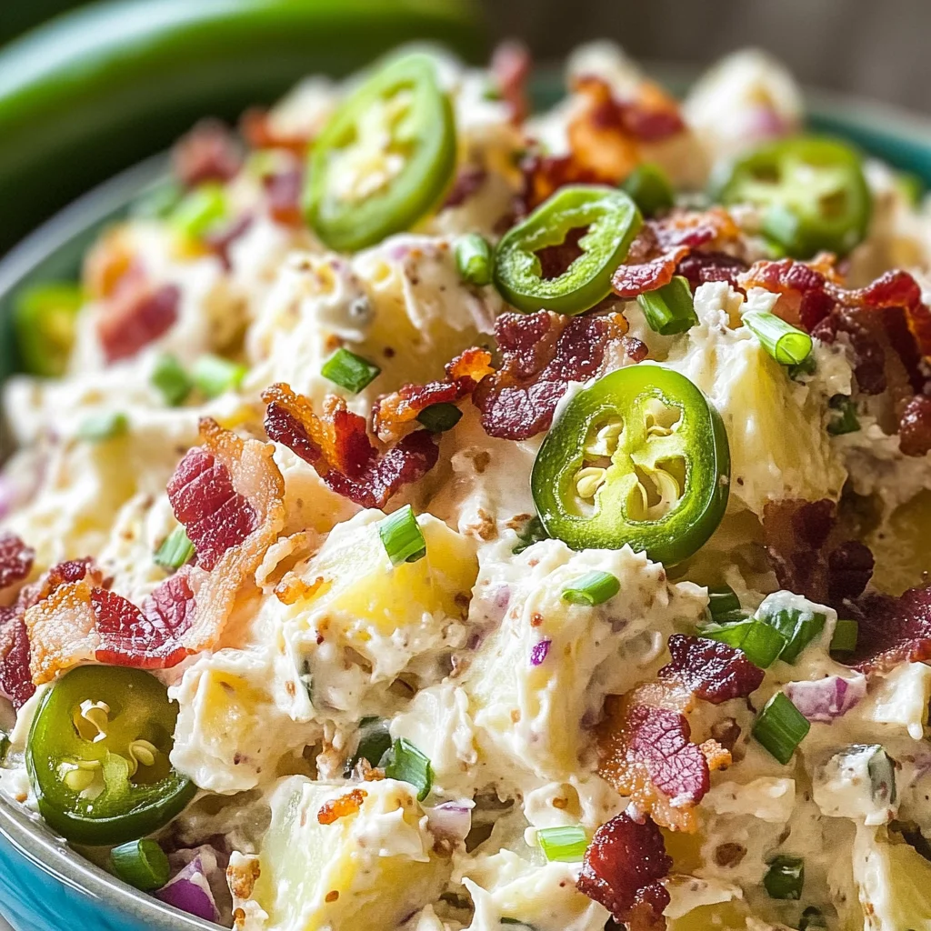 Jalapeno Popper Potato Salad