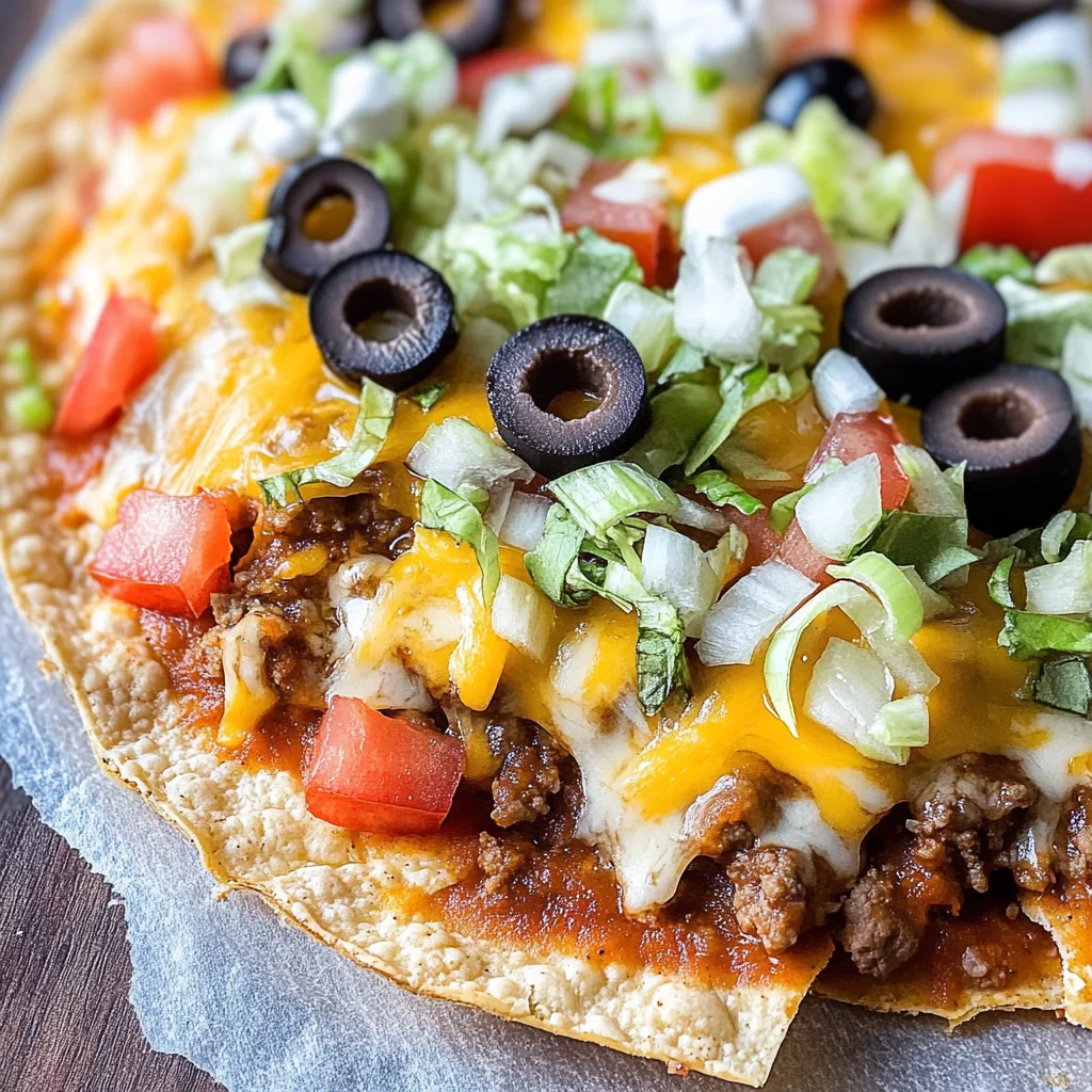 Mexican Pizza Recipe