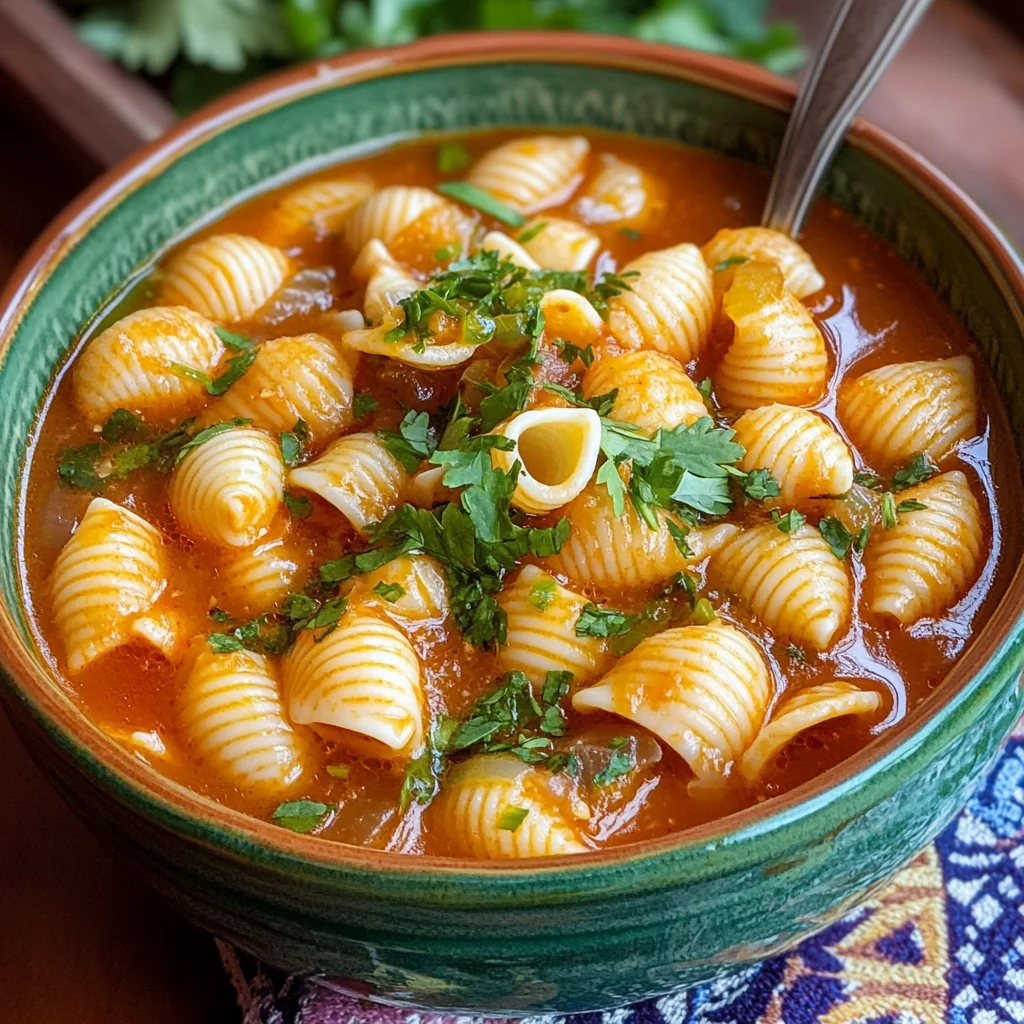 Mexican Sopa de Conchas