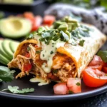Smothered Chicken Burritos