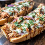 BBQ Chicken French Bread Pizza