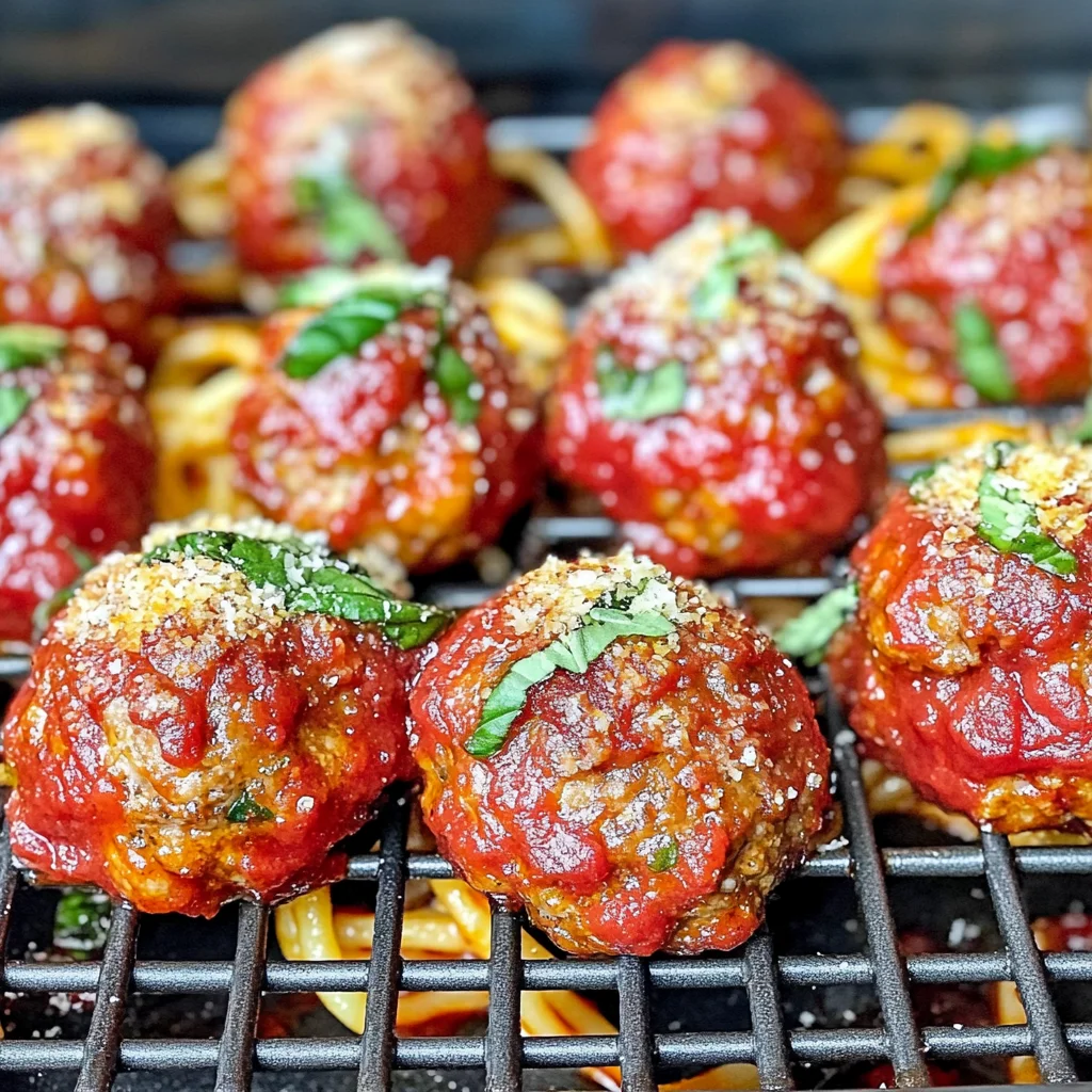 Best Traeger Smoked Meatballs Recipe | Sip Bite Go