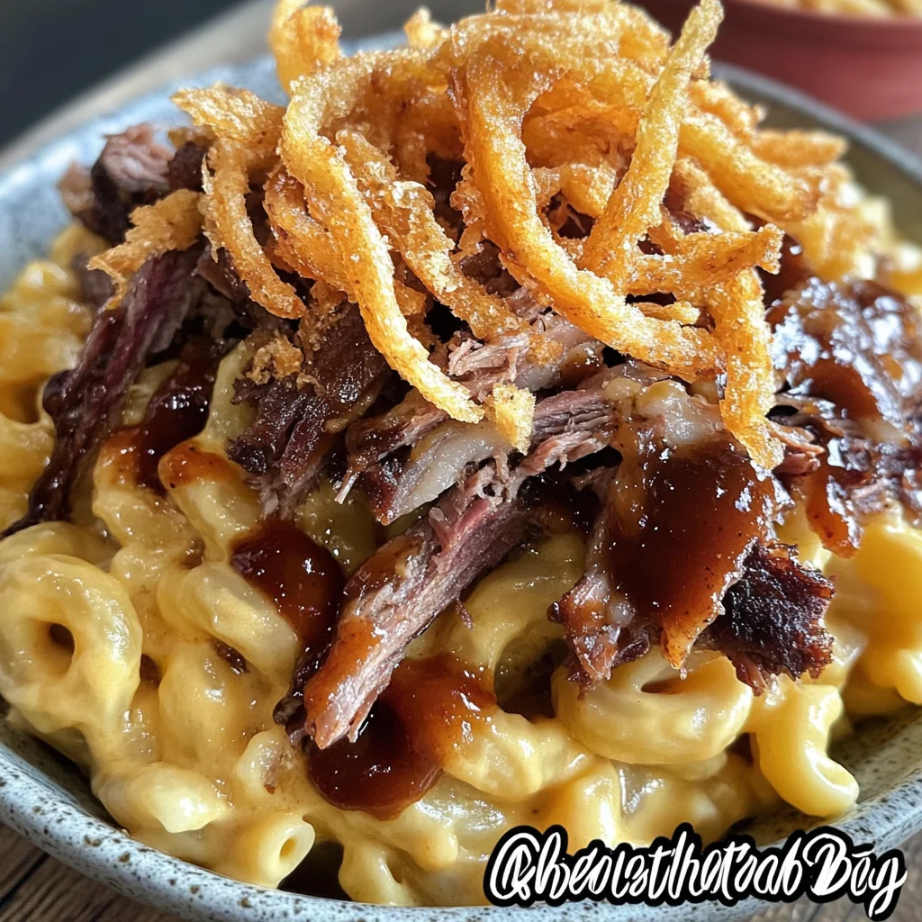 Brisket Mac and Cheese