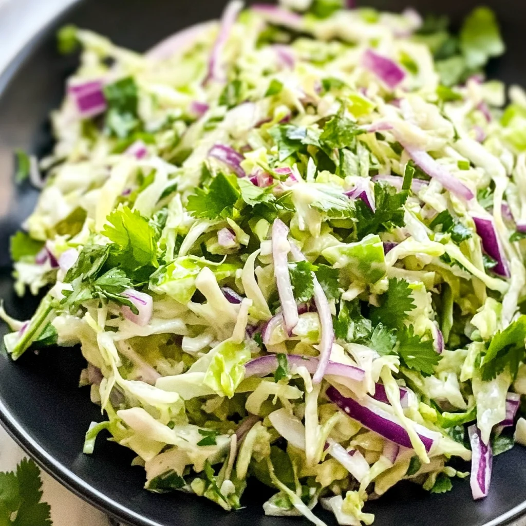 Cilantro Lime Slaw