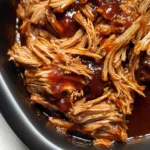Crock Pot Pork Loin BBQ Pulled Pork