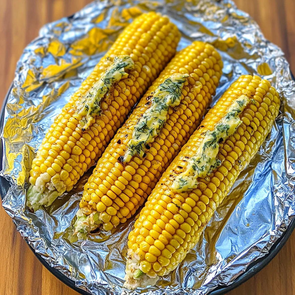 Grilled Corn in Foil